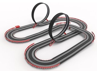 Scalextric Compact Formula Race to Win