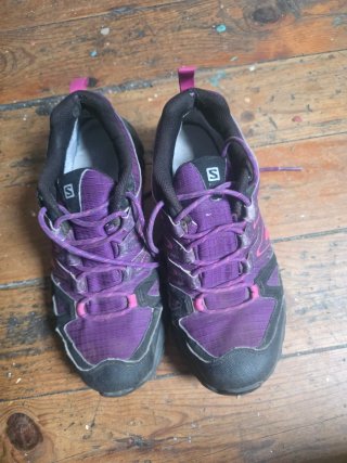 Zapatillas Salomon Hombre Negro/Morado