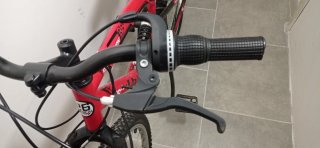 Bicicleta MTB 26'' Full Suspension Roja