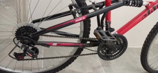 Bicicleta MTB 26'' Full Suspension Roja