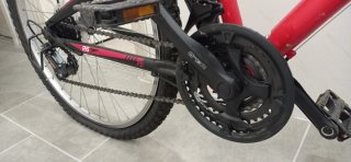 Bicicleta MTB 26'' Full Suspension Roja