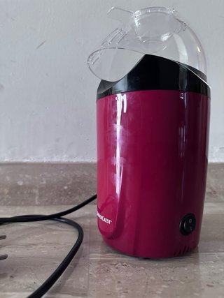 Máquina de Palomitas SilverCrest burdeos