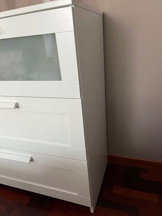 Cómoda Brimnes IKEA Blanca