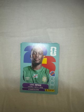 Cromo Lionel Mpasi Mundial 2026