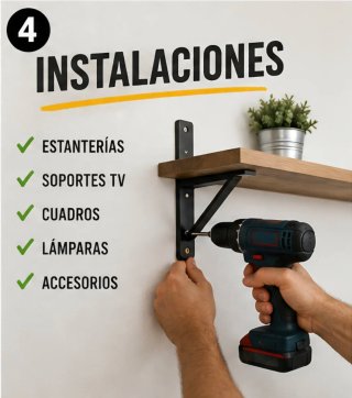 MANITAS A DOMICILIO  Montaje, Reparaciones...