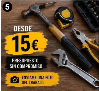 MANITAS A DOMICILIO  Montaje, Reparaciones...