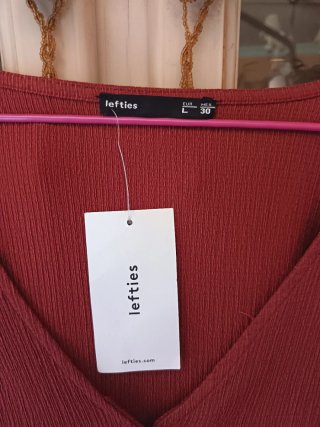 Vestido Lefties Rojo Talla L