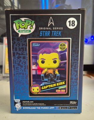 Funko Pop Star Trek Captain Kirk NFT Release