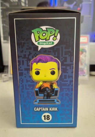 Funko Pop Star Trek Captain Kirk NFT Release