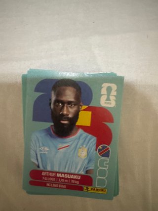 Cromo Mundial 2026 Masuaku RC LENS (FRA)