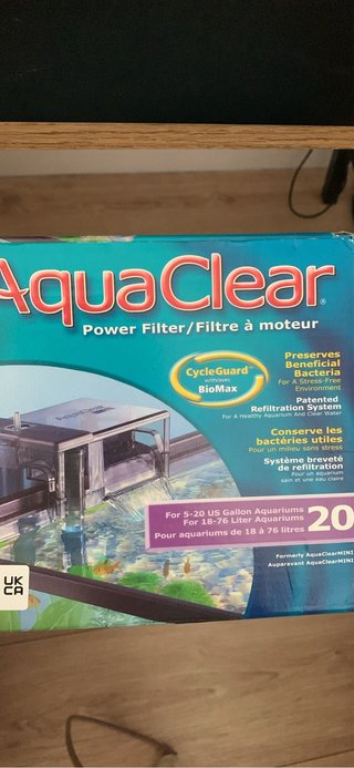 Filtro AquaClear 20 para acuarios