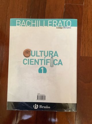 Libro escolar de cultura científica 1