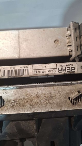 RADIADOR AGUA Mercedes-Benz ML (BM 164)(03.2005->)