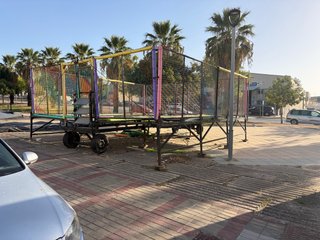 Cama elástica para eventos
