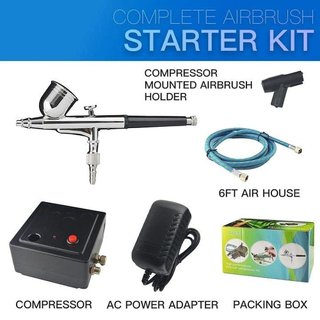 Kit Compresor Airbrush ABEST Doble Acción