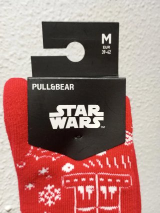 Calcetines Star Wars Navidad Talla M
