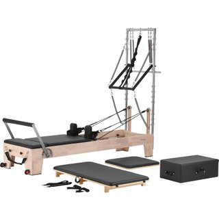 Reformer Pilates in Legno Doppia Resistenza 153kg