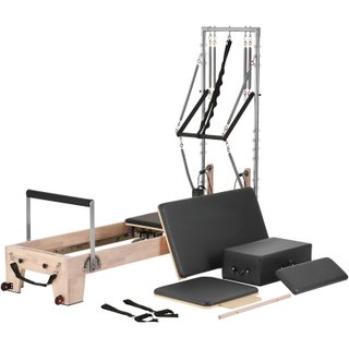 Reformer Pilates in Legno Doppia Resistenza 153kg