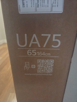 TV LG UHD 65 4K WebOS Nueva a estrenar!!!!