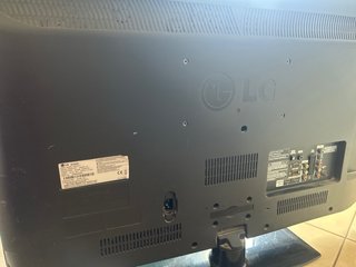 Televisión LG Negra
