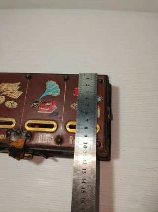 Scatola Salvadanaio Vintage Anni 60 DA RESTAURARE