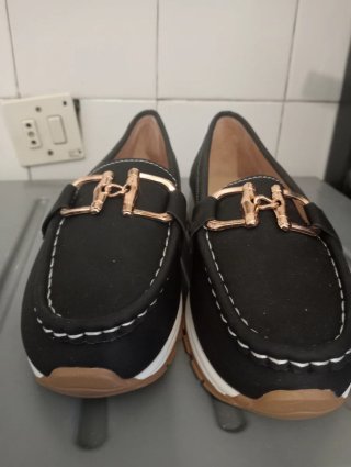 Zapatos planos mujer negros talla 37