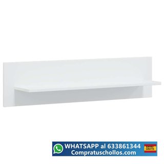 Pack Muebles para Salón LED 260x30x180 cm Blanco