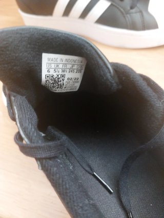 Adidas STREETCHECK K Zapatillas Negras Talla38 2/3