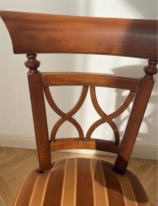 4 Sillas Comedor Madera Cerezo