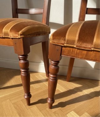 4 Sillas Comedor Madera Cerezo