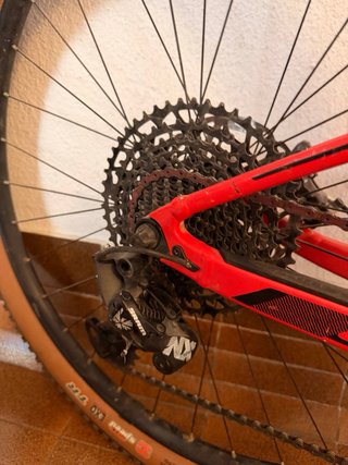 Bicicleta Scott Montaña Roja