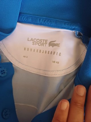 Maglietta Lacoste Blu Taglia XS