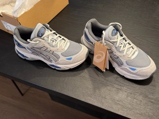 Scarpe Asics gel nyc 2.0  Blu e Grigie