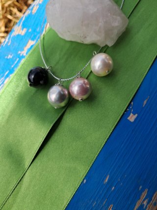 Lote Colgantes  Perlas vintage