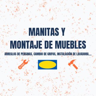 Montador de Muebles (IKEA) + Servicio Manitas
