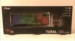 Teclado y Ratón Gaming Trust GXT Tural