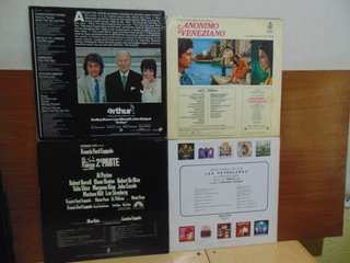 Lote 9 Vinilos Bandas Sonoras Películas