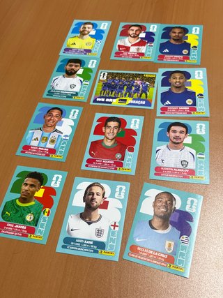 12 Cromos Mundial 2026 Panini