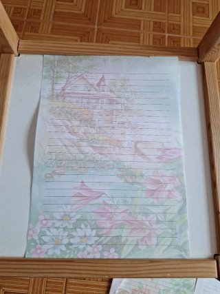1 Carta perfumada vintage años 80