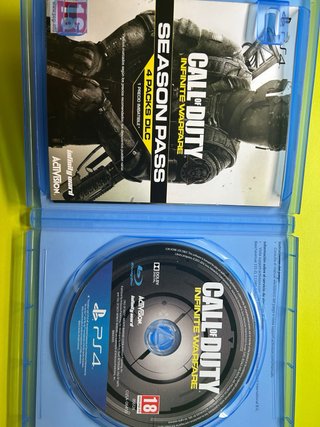 Lote 2 Juegos PS4 Call of Duty