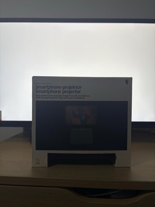 Proyector móvil verde