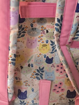 Mochila infantil gatos para colegio