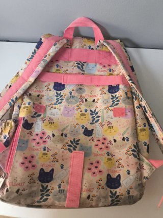 Mochila infantil gatos para colegio