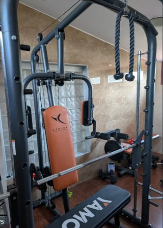 Equipo Musculación Domyos BM900 + Banco