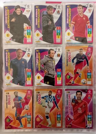 Álbum Adrenalyn 2021-22 con 385 cromos