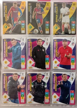 Álbum Adrenalyn 2021-22 con 385 cromos