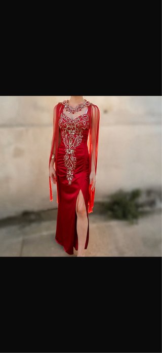 Vestido de fiesta rojo