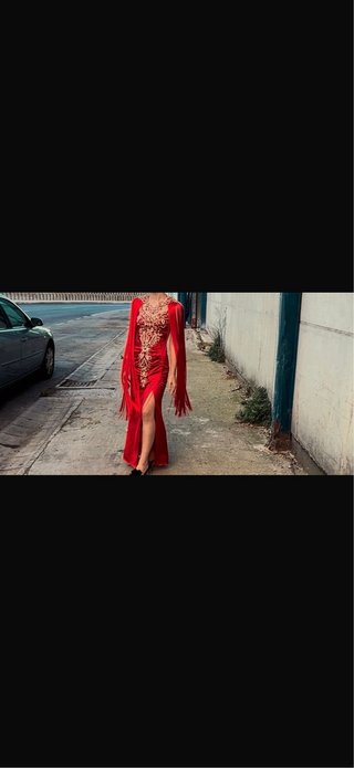 Vestido de fiesta rojo