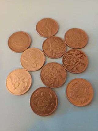 Lote de 114 Monedas y 2 Billetes de España (L1)