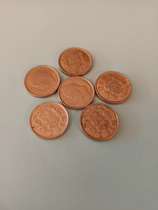 Lote de 114 Monedas y 2 Billetes de España (L1)